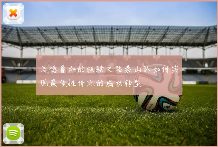 马德鲁加的救赎之路泰山队如何实现最佳性价比的成功转型