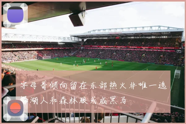 字母哥倾向留在东部热火非唯一选择湖人和森林狼或成黑马